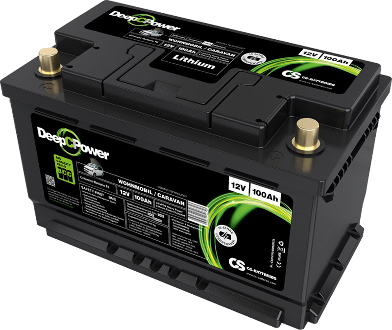 Batterie Lithium LiFePo4 pour California avec Convertisseur de charge et  contrôle de la batterie – Solfar