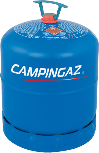 Bouteilles de gaz pour le propane dans les caravanes et les camping-cars